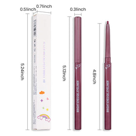 Crayon eyeliner gel Kaely posé sur une surface de maquillage