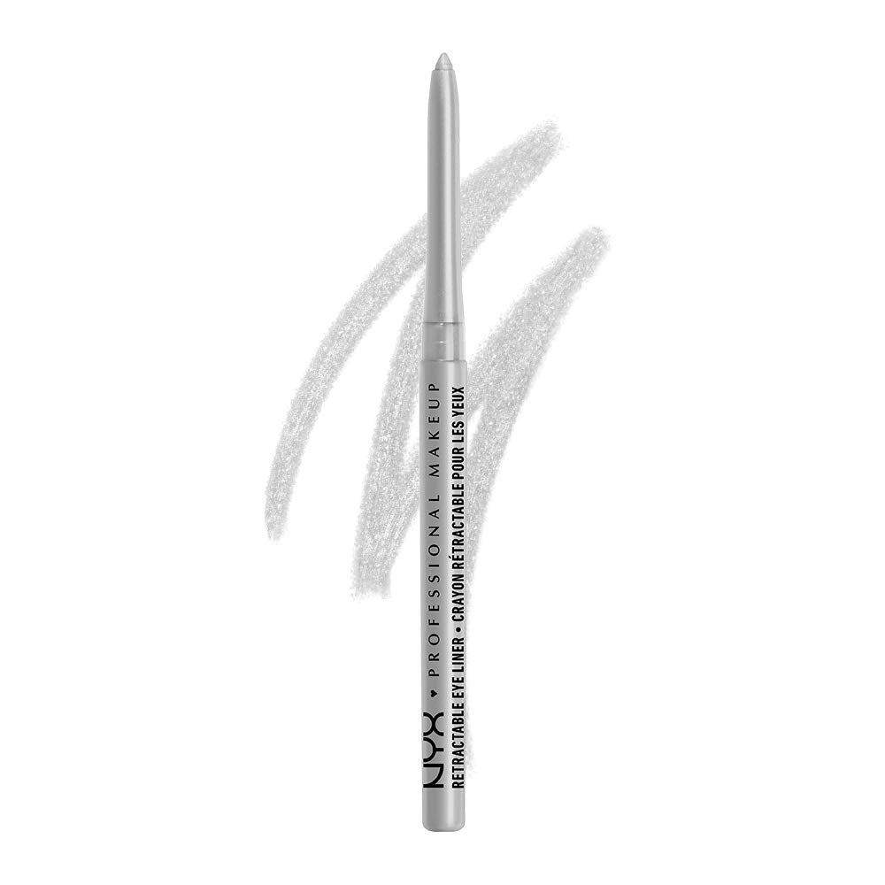 Crayon eyeliner mécanique argenté NYX vue de face