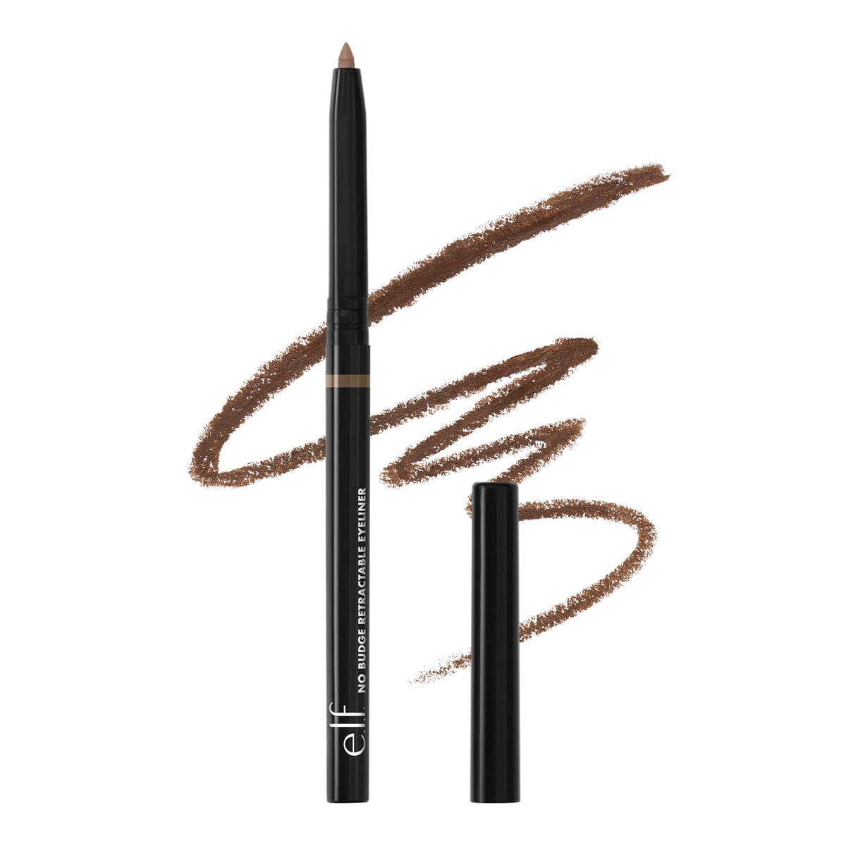 Crayon eyeliner rétractable e.l.f. couleur café vue avant