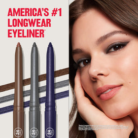 Crayon eyeliner REVLON 213 Navy dans une trousse de maquillage