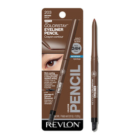 Crayon Eyeliner REVLON Waterproof 203 Brown, vue avant