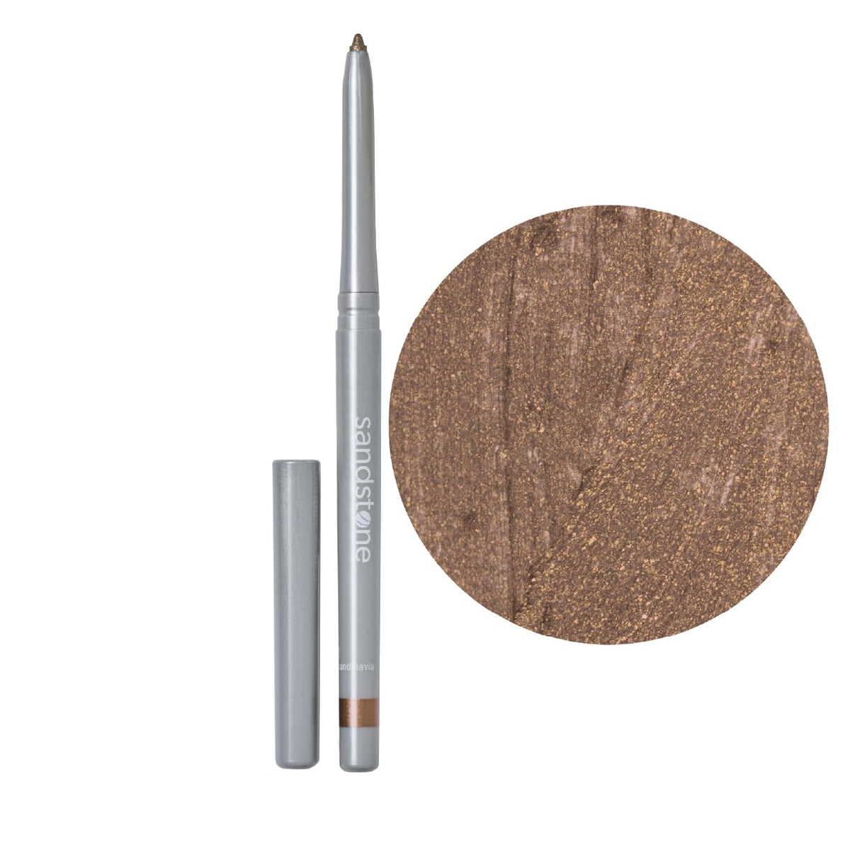 Crayon eyeliner Sandstone Scandinavia ouvert avec la mine visible