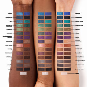 Crayon eyeliner URBAN DECAY 24/7 Demolition en usage sur un modèle
