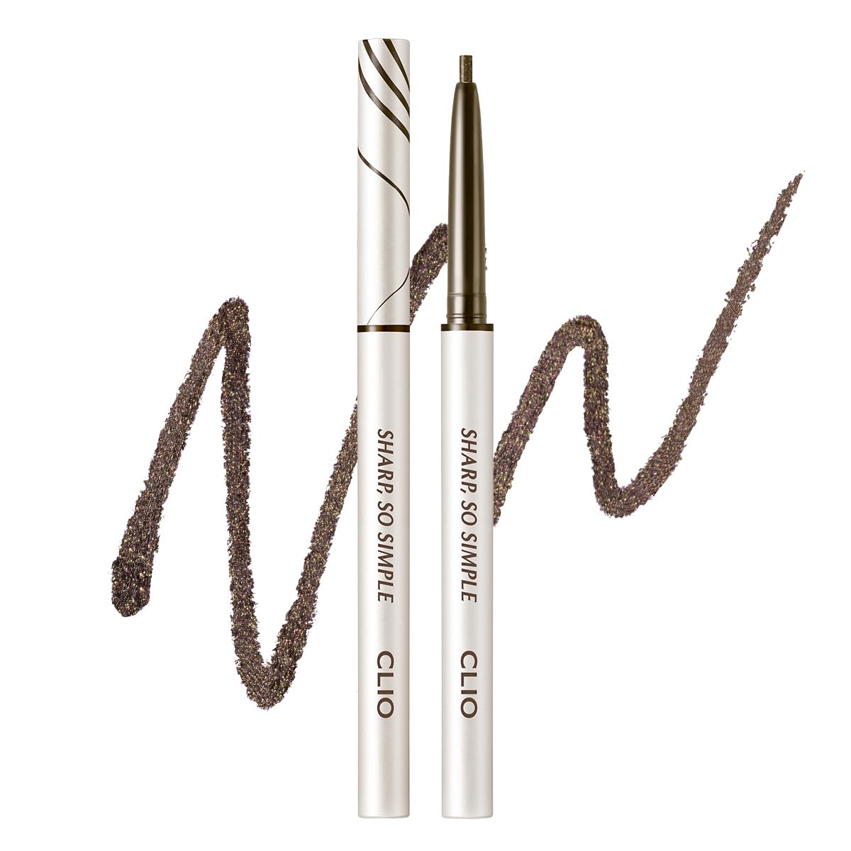 Crayon eyeliner waterproof CLIO PROFESSIONAL marron foncé vue avant