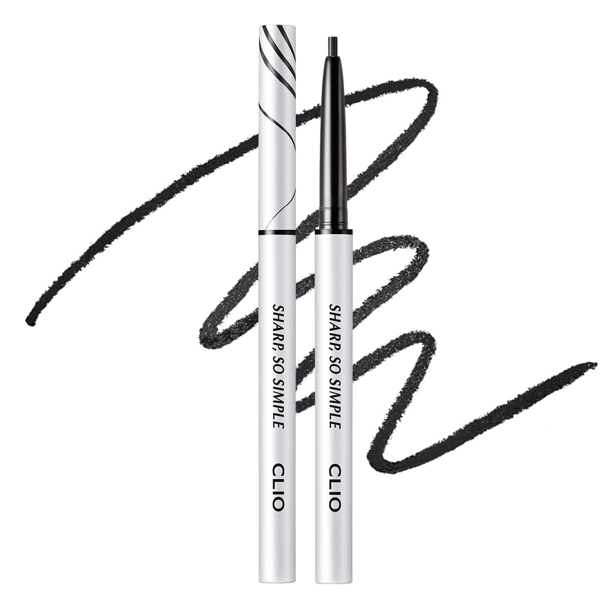 Crayon eyeliner waterproof CLIO PROFESSIONAL noir vue de face