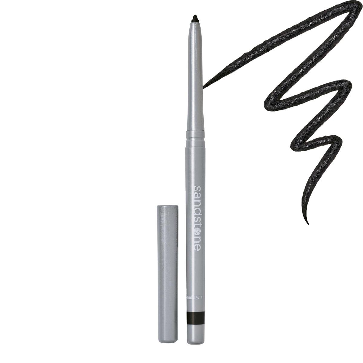Crayon eyeliner waterproof noir Sandstone Scandinavia vue de face