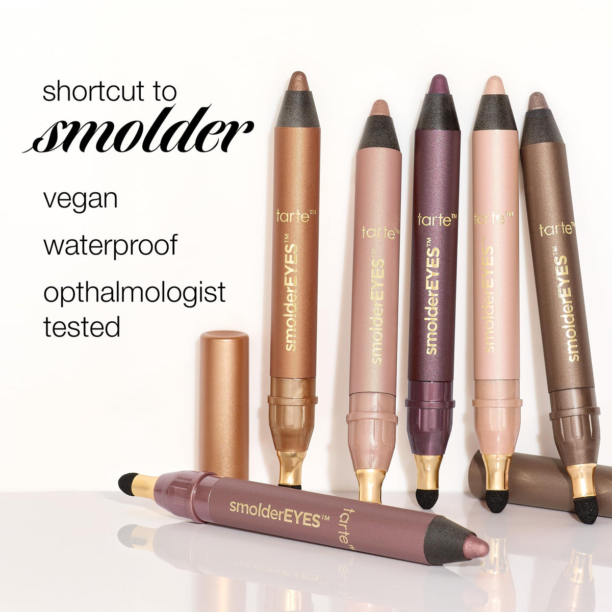 Crayon gel SmolderEYES de tarte, avec les finitions scintillantes