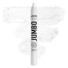 Crayon Jumbo NYX PROFESSIONAL MAKEUP blanc, vue de face