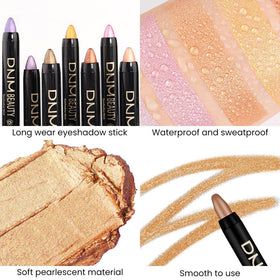 Crayon ombre à paupières evpct en gros plan montrant la texture