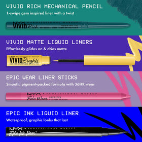 Crayon yeux NYX en Émeraude et autres teintes