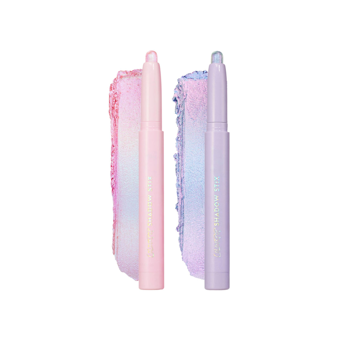 Crayons fards à paupières ColourPop Shadow Stix en rose et lavande