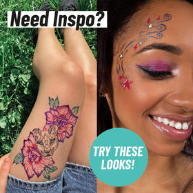 Création de tatouage temporaire avec les marqueurs BODYMARK sur la peau