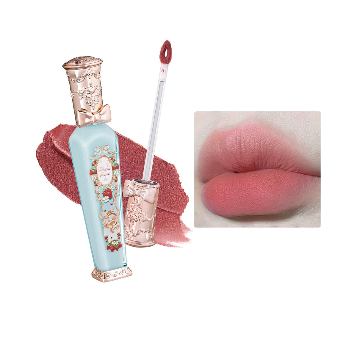 Crème à Lèvres Rococo Flower Knows S02 Corail Doux vue avant