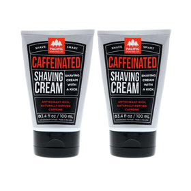 Crème à raser caffeinée Pacific Shaving Company vue avant
