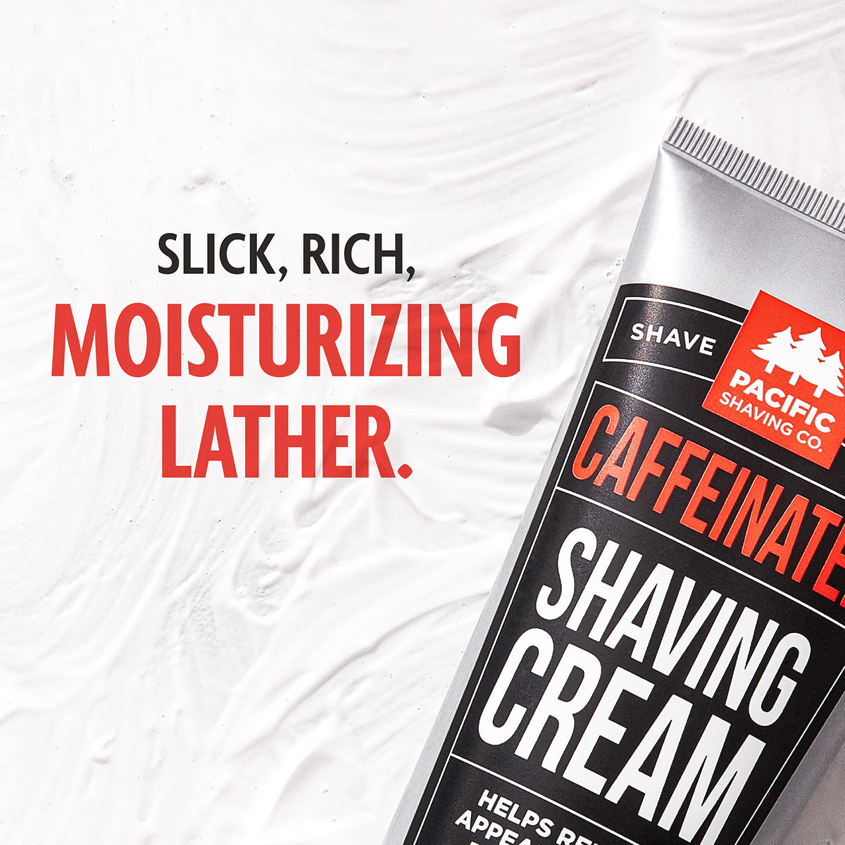 Crème à raser Pacific avec ingrédients naturels