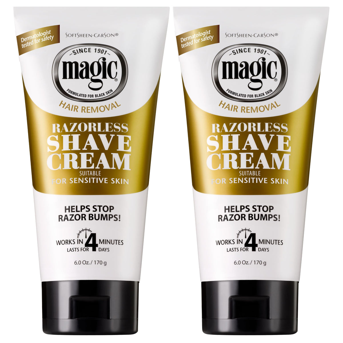 Crème à raser sans rasoir SoftSheen 380g vue avant