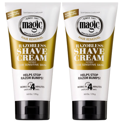 Crème à raser sans rasoir SoftSheen 380g vue avant