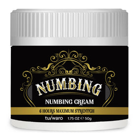 Crème anesthésiante tuiwaro 50 mL tube noir vu de face