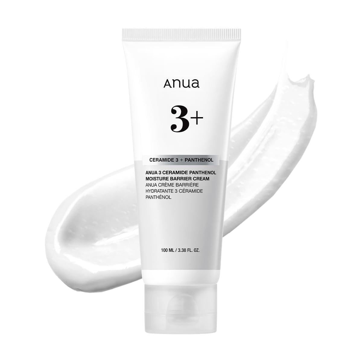 Crème ANUA 3 Ceramide Panthenol vue avant avec emballage