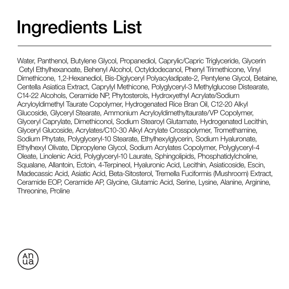 Crème ANUA dans une routine de soins de la peau