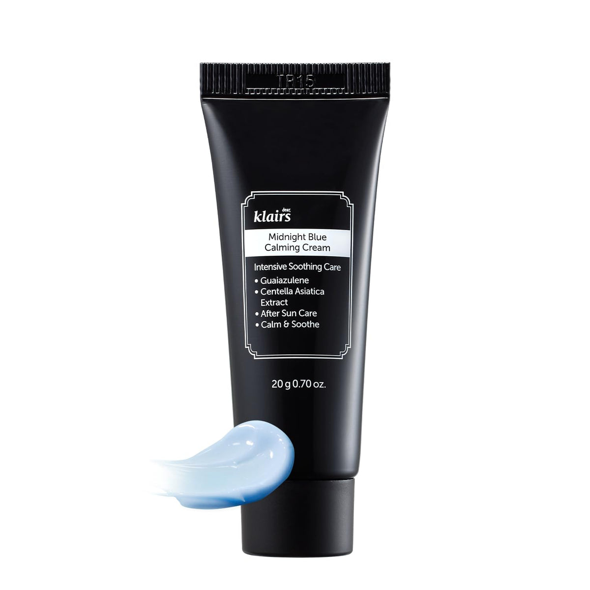 Crème apaisante bleue DearKlairs 20g vue de face