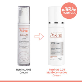 Crème Avène avec un flacon de sérum