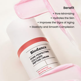 Crème BIODANCE sur un fond lumineux