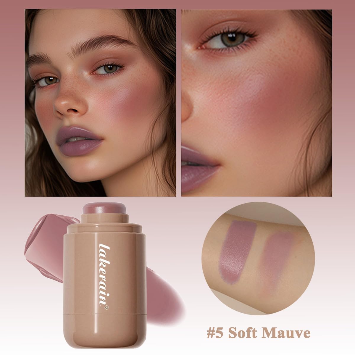 Crème Blush Stick SHEEYOON #5 Mauve Doux packaging