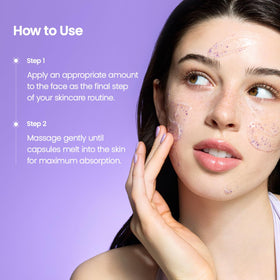 Crème capsule BIODANCE en situation de soins