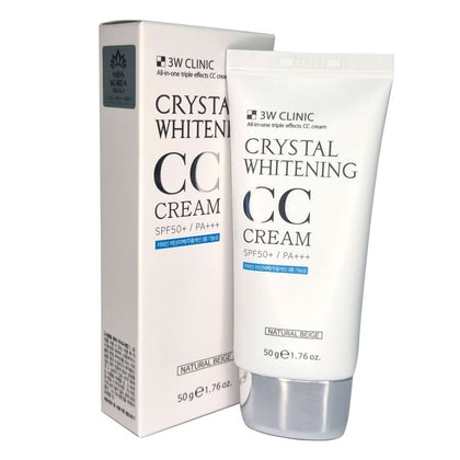 Crème CC 3W Clinic 50ml beige naturel, vue avant