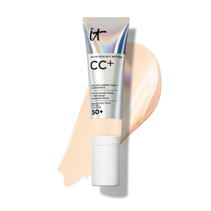 Crème CC+ IT Cosmetics teinte Fair Warm 30 ml vue de face