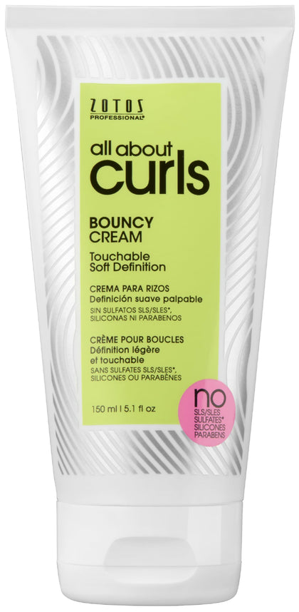 Crème coiffante Bouncy ALL ABOUT CURLS 5,1 oz vue de face