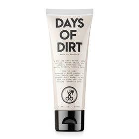 Crème coiffante California Born 200g, tube noir et argent