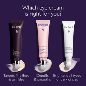Crème contour des yeux Caudalie Premier Cru sur une table