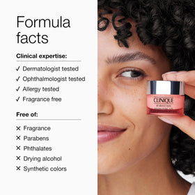 Crème Contour des Yeux Clinique avec d'autres produits de soin