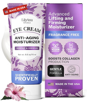 Crème contour des yeux LilyAna Naturals 40g vue de face