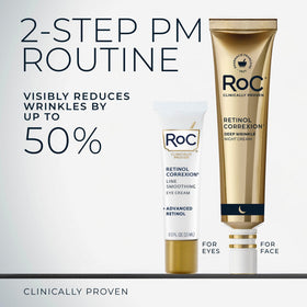 Crème contour des yeux RoC Retinol Correxion en gros plan