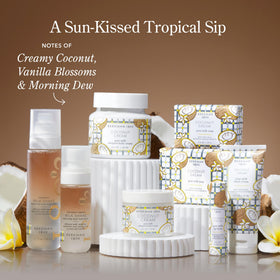Crème corporelle Beekman 1802 au lait de chèvre appliquée sur la peau