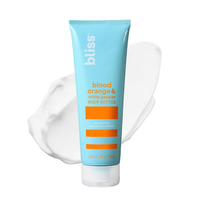 Crème corporelle Bliss Orange Sanguine et Poivre Blanc 222g vue de face