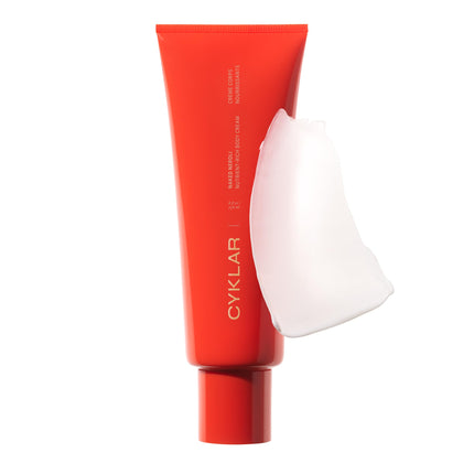 Crème corporelle CYKLAR 8oz vue avant avec texture riche