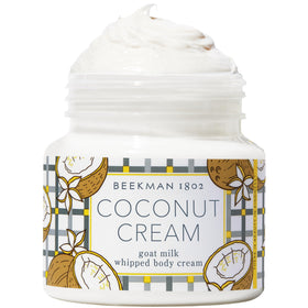Crème corporelle fouettée Beekman 1802 au lait de chèvre, vue de face