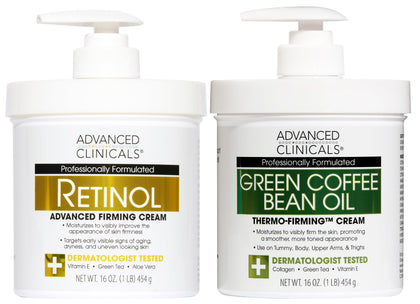 Crème Corps au Rétinol Advanced Clinicals 2PC vue de face