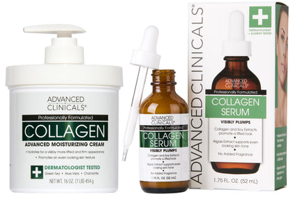Crème Corps Collagène Advanced Clinicals 680g, vue avant