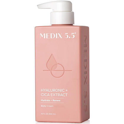 Crème Corps Hyaluronique Medix 5.5 vue de face avec étiquette