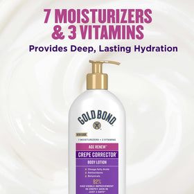 Crème Correctrice Gold Bond dans une salle de bain