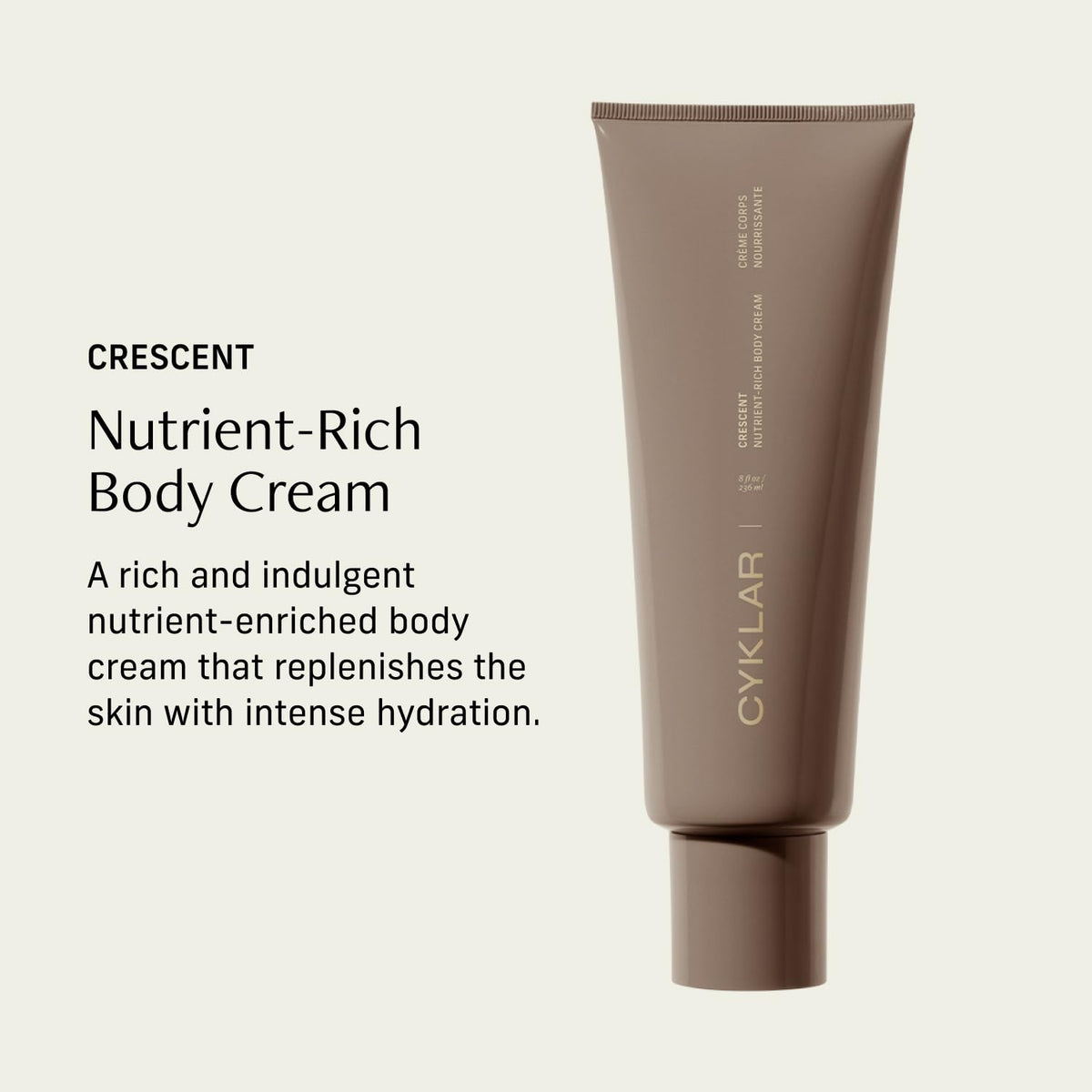 Crème CYKLAR texture veloutée sur la main