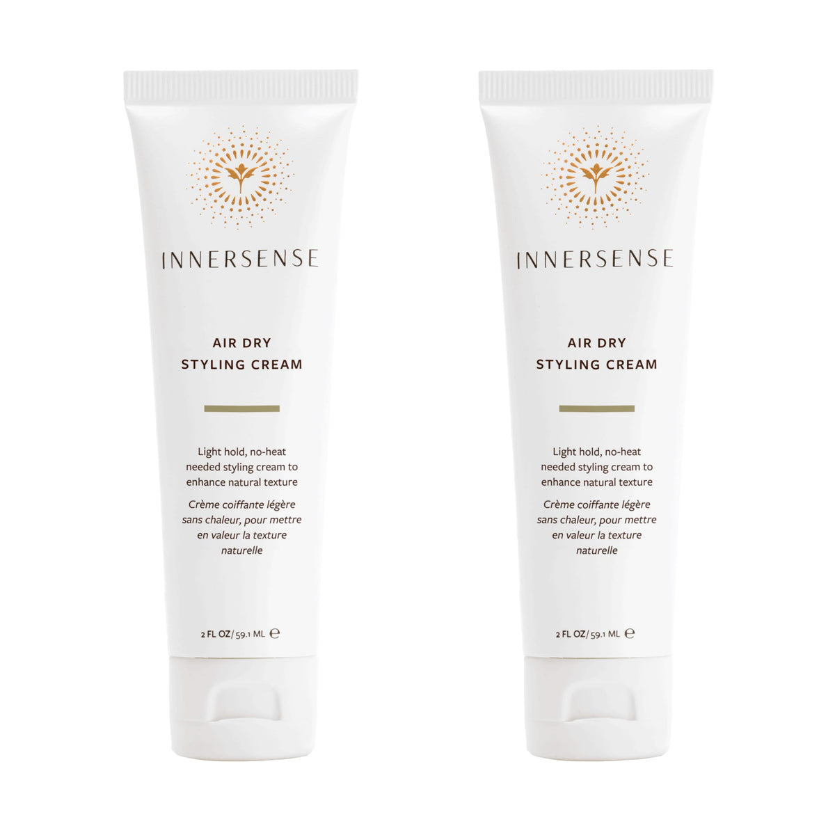 Crème de Coiffage Air Dry INNERSENSE 2oz vue de face