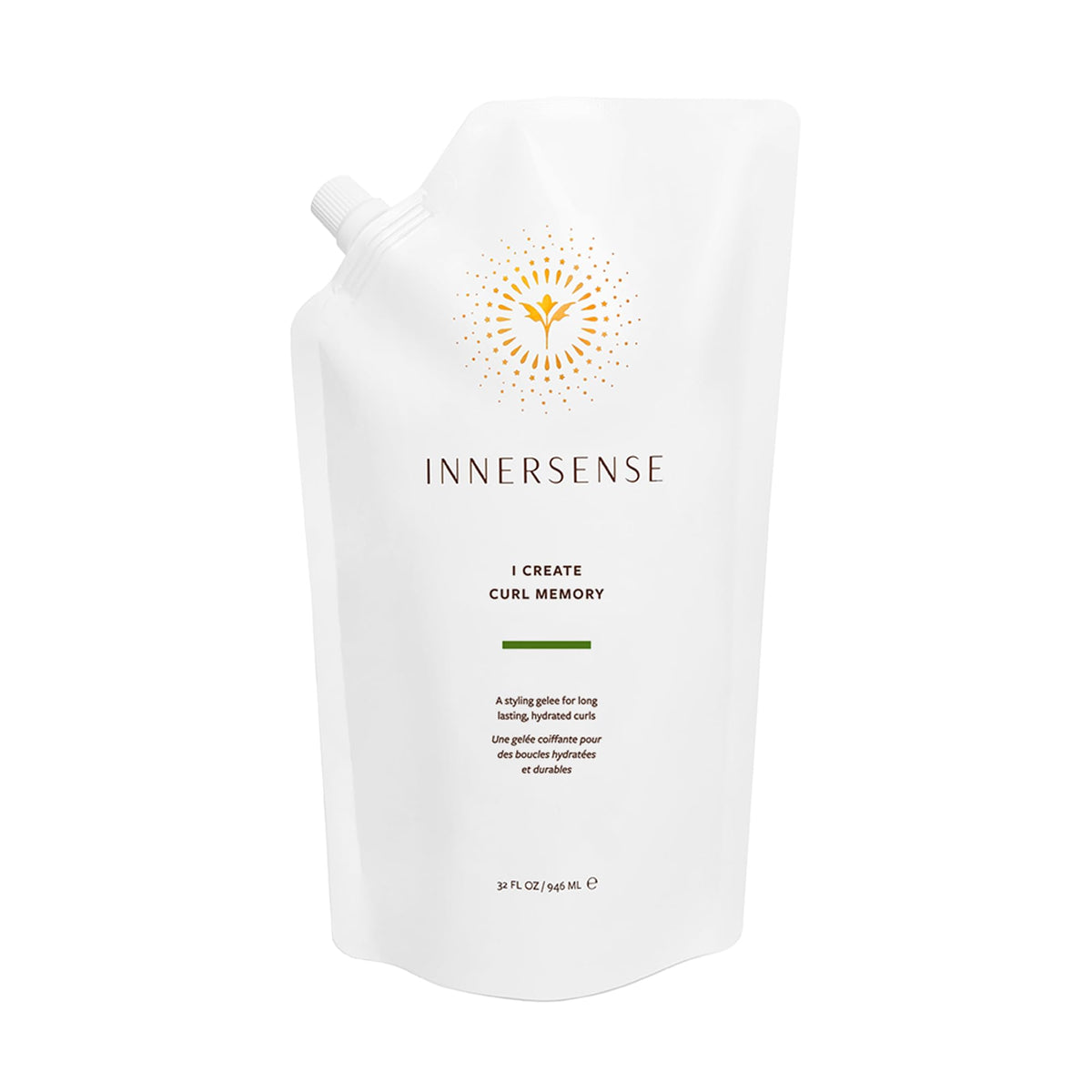Crème de coiffage INNERSENSE I Create Curl Memory 32oz vue de face