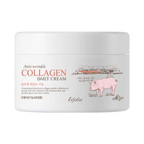 Crème de jour hydratante au collagène esfolio 200ml vue de face