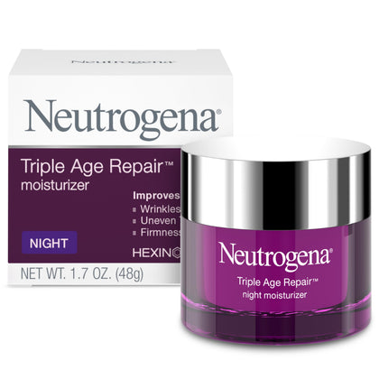 Crème de nuit Neutrogena Triple Age Repair 50 ml vue de face